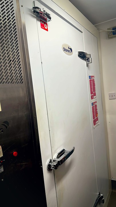 Storers walk-in chilled door